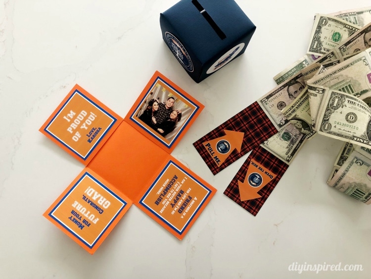 Diy Pop Out Money Gift Box Diy Inspired