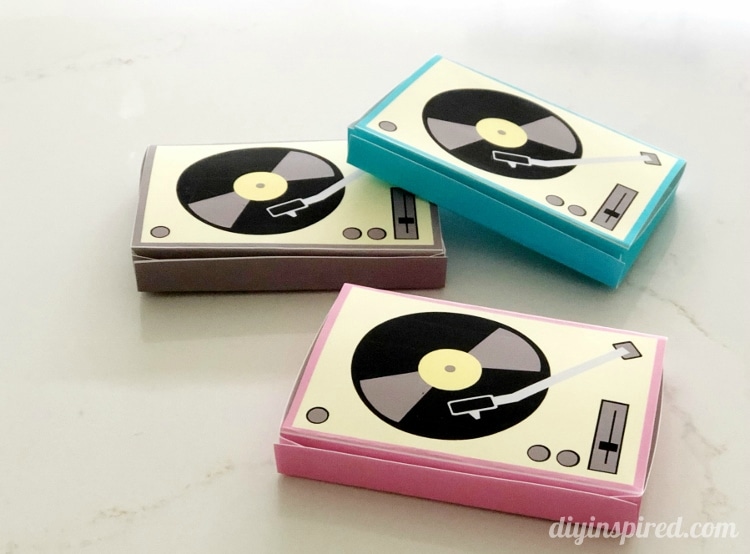 Paper Record Player Printable