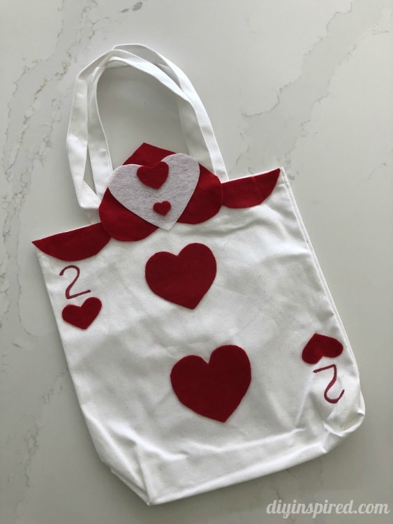 Queen of Hearts Guards Trick or Treat Bag