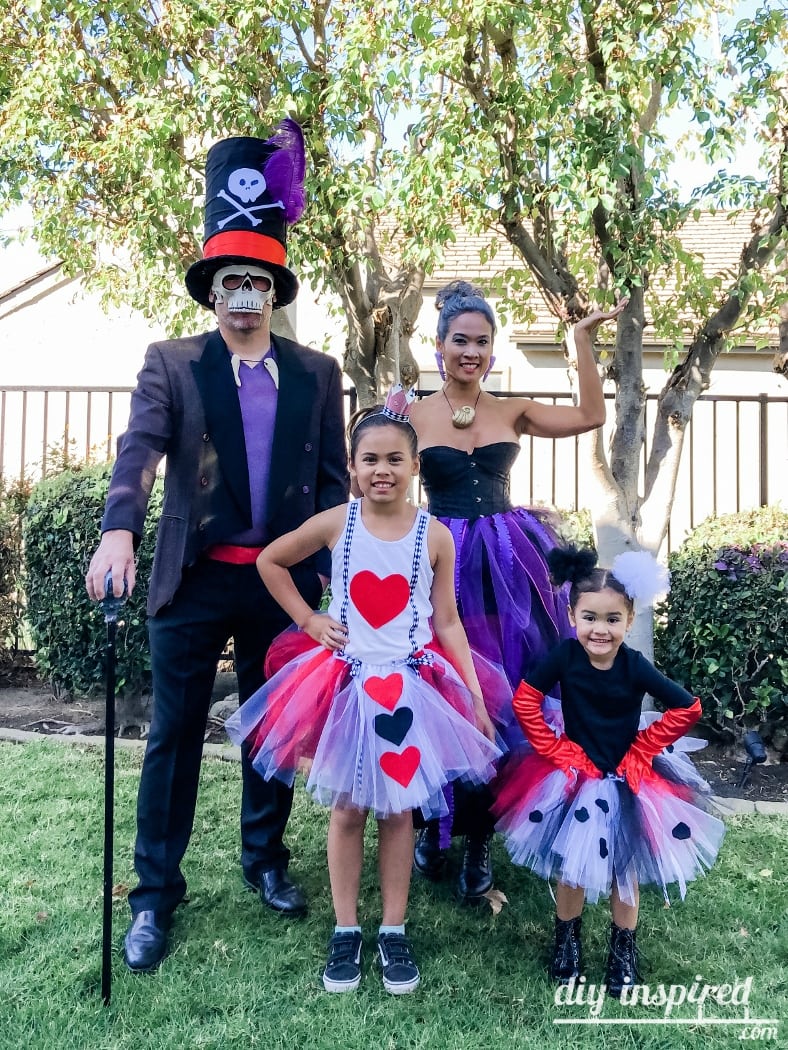 Disney Villain Family Halloween Costumes - DIY Inspired