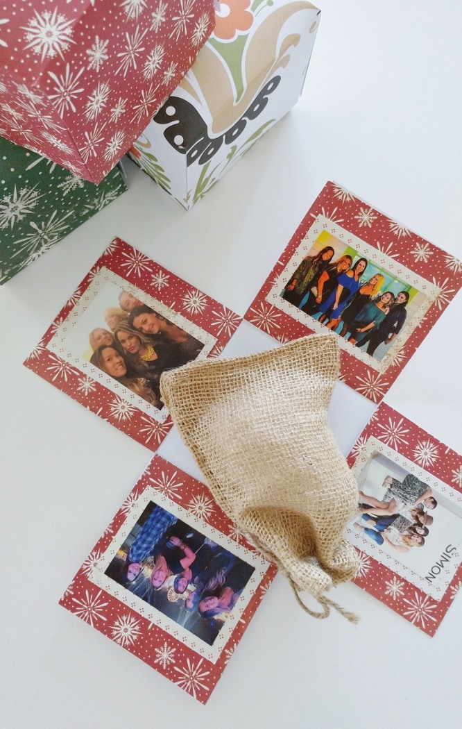 DIY Paper Pop Out Photo Gift Box