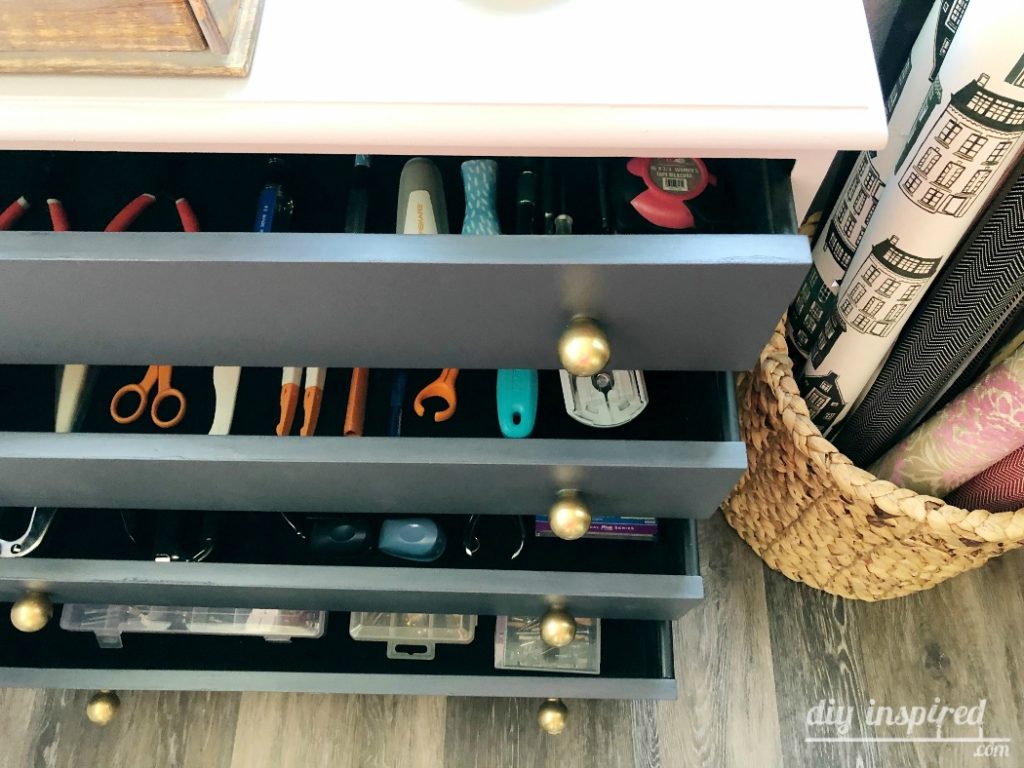 Dresser for Craft Storage