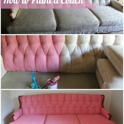 How to Paint a Couch