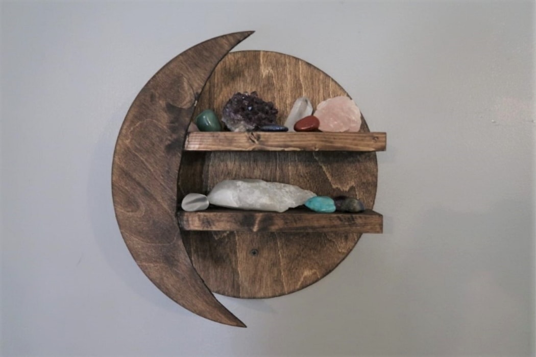 styling half moon shelf