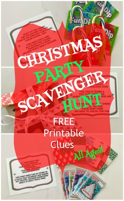 Christmas Party Scavenger Hunt for All Ages