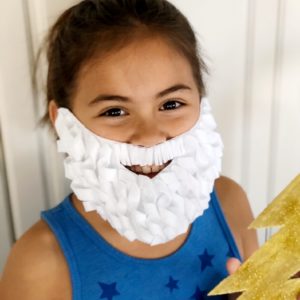 DIY Costume Beard and Mustache
