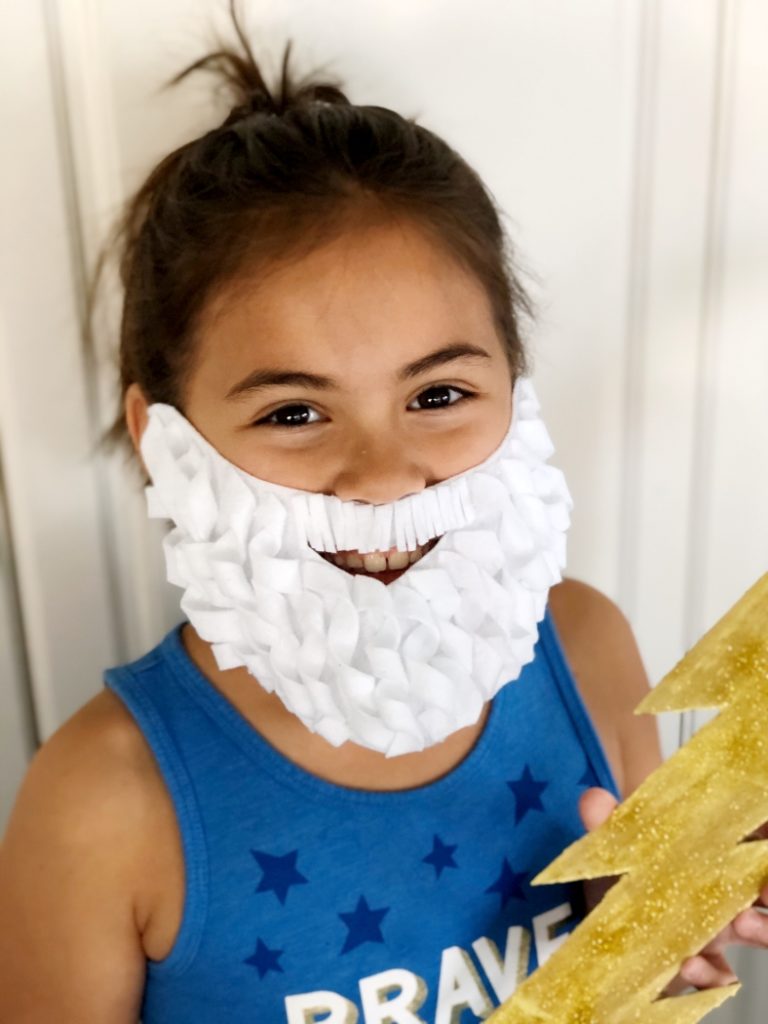 DIY Costume Beard and Mustache - DIY Inspired