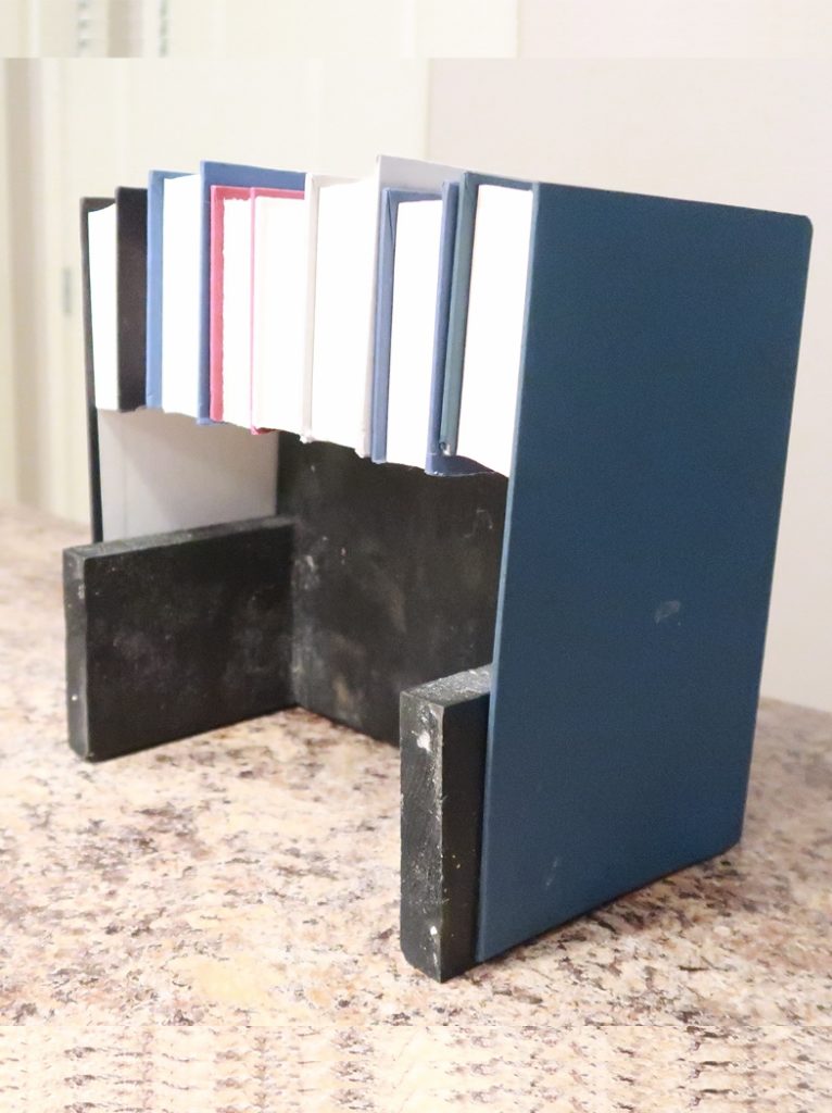 DIY Hidden Storage Box with Recycled Books