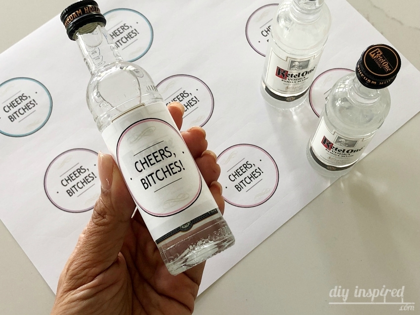 Cheers Bitches - Party Favor Idea