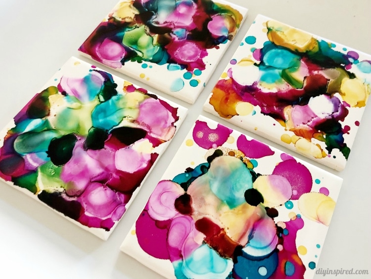 Alcohol Ink Craft - Creative Ways to Use a Torch