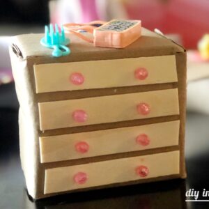 Barbie Dresser from Cardboard