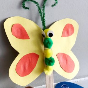 Butterfly Kids Craft Idea for Preschool - DIY Inspired
