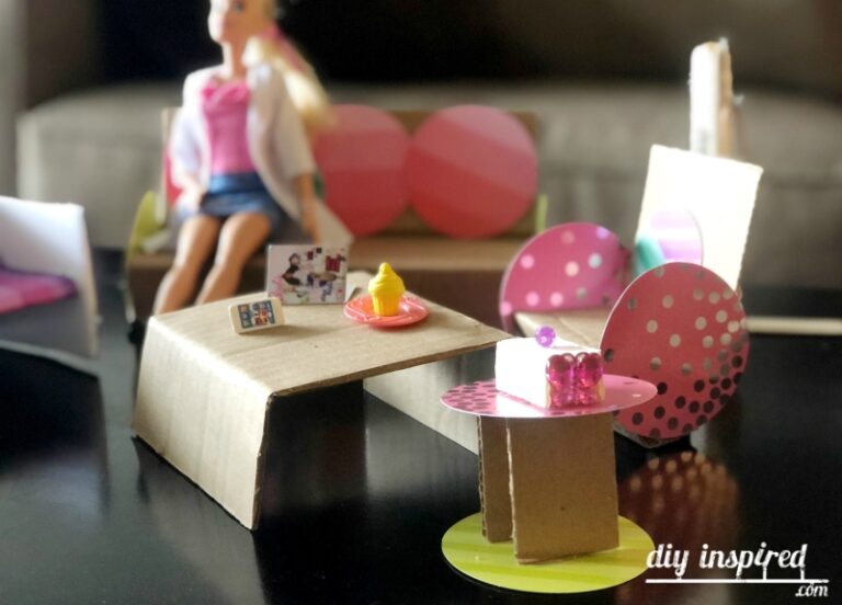 DIY Barbie Doll Furniture and Accessories DIY Inspired