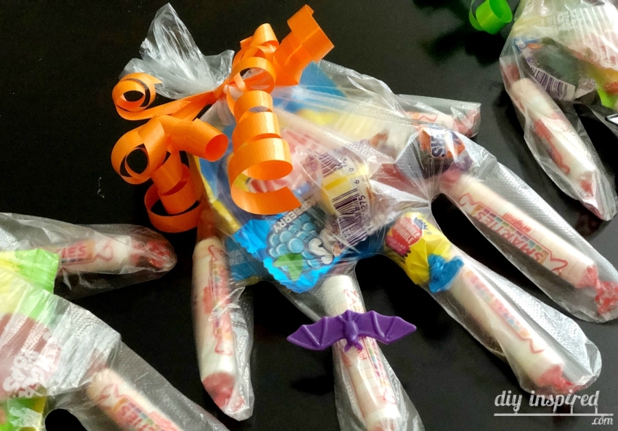 Spooky Candy Filled Hands for Halloween
