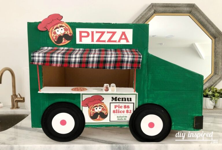 Pizza Food Truck Costume DIY Inspired