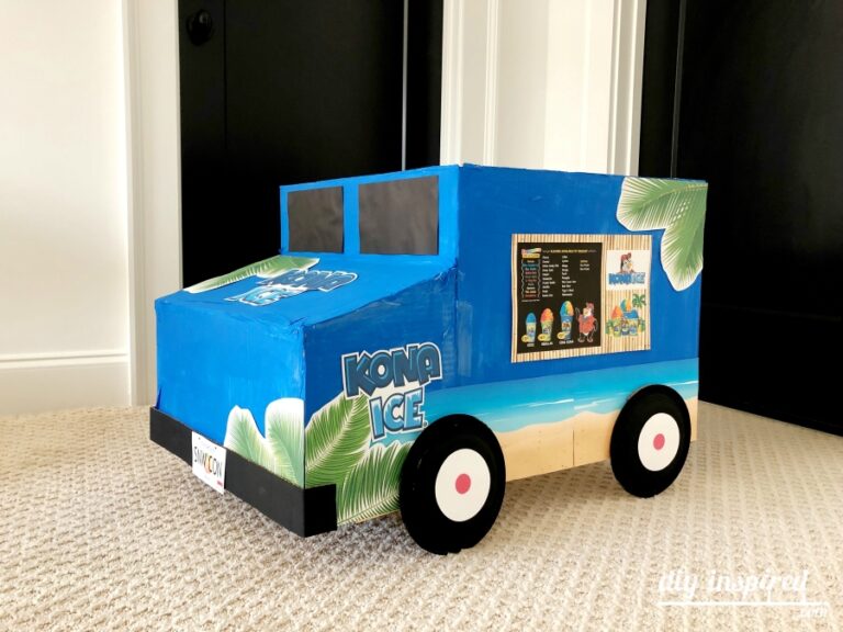 Kona Ice Truck Halloween Costume DIY Inspired