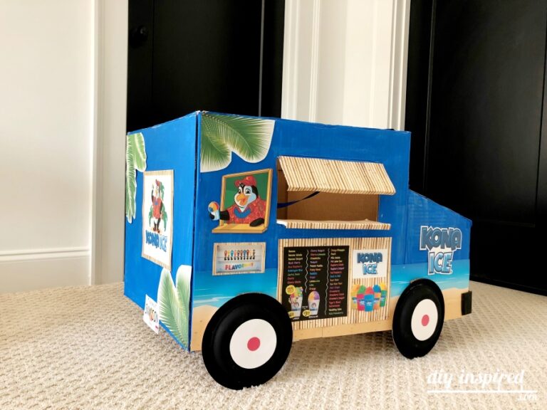 Kona Ice Truck Halloween Costume DIY Inspired