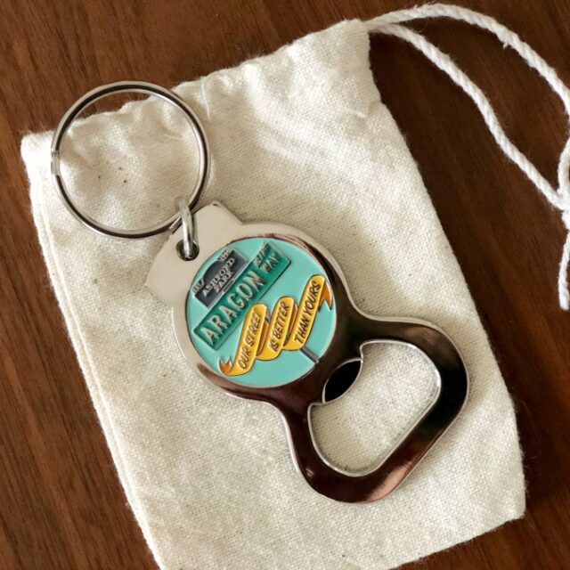 Custom Enamel Bottle Opener Keychain DIY Inspired