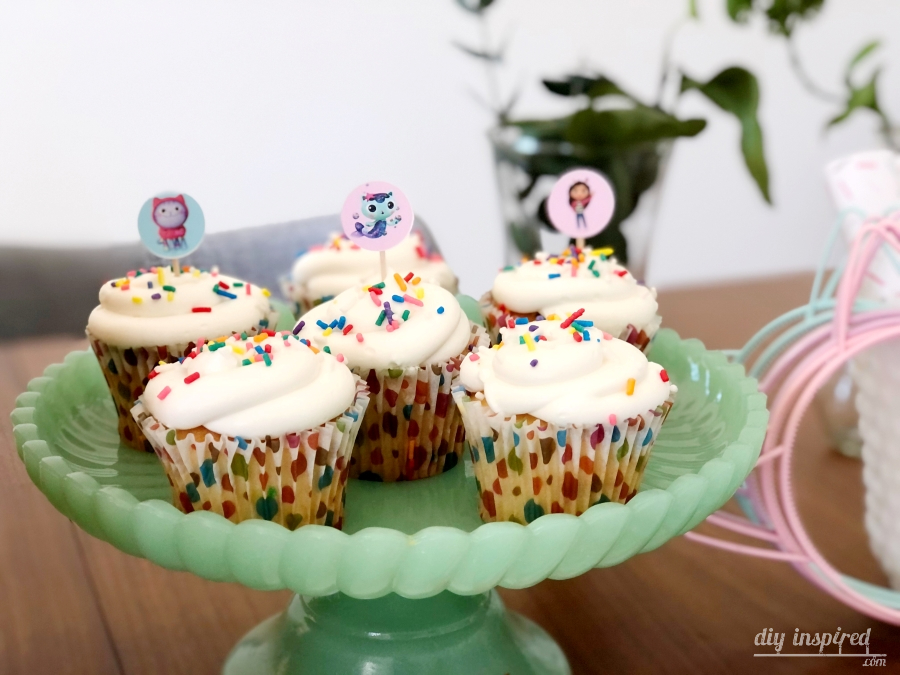 Sprinkle Party Cupcakes