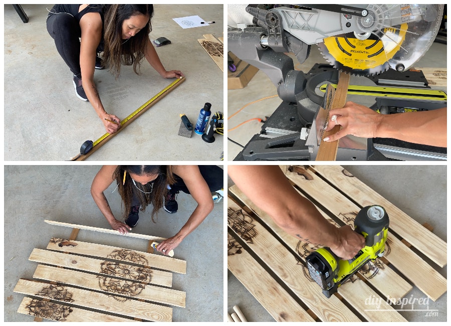 Constructing the Skateboard Rack