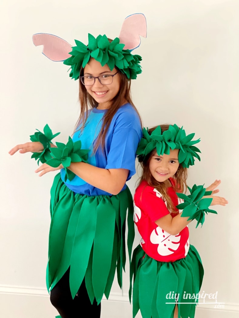 DIY Lilo and Stitch Family Halloween Costumes - DIY Inspired