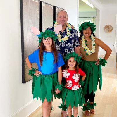 DIY Lilo and Stitch Family Halloween Costumes