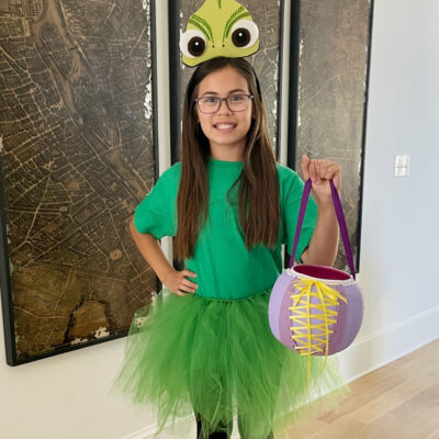 DIY Adult Pascal Costume from Tangled - DIY Inspired