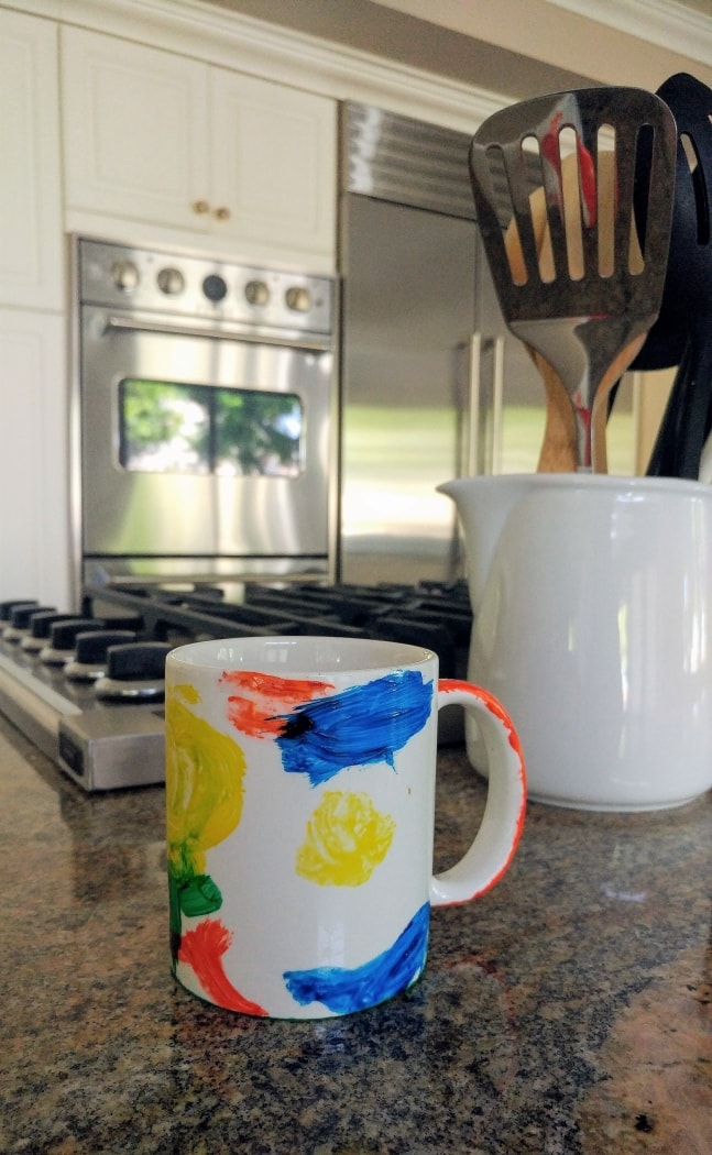 How to Bake a Painted Mug - DIY Inspired