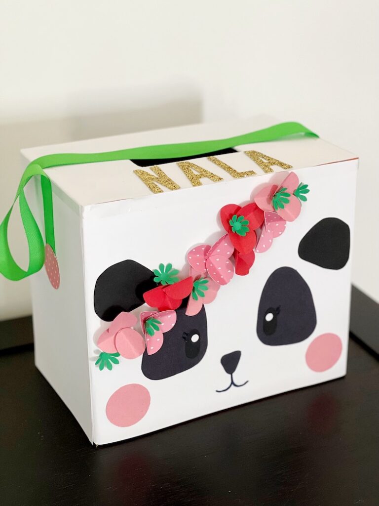 DIY Panda Valentine Box - DIY Inspired