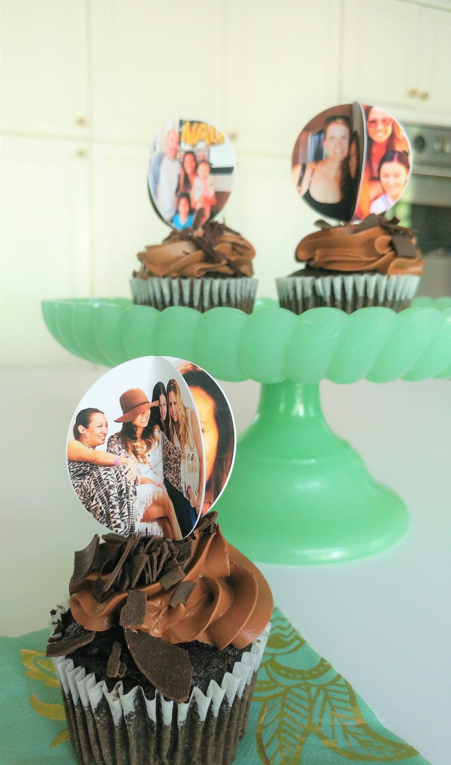 Photo Cupcake Toppers