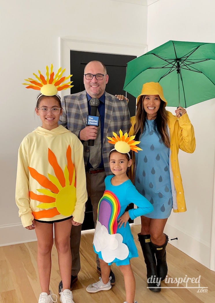 Weather DIY Family Halloween Costume Idea