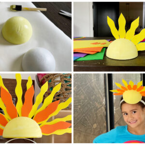 DIY Sun Headband for Costumes