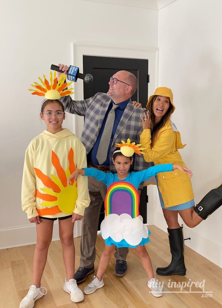 Family Halloween for Four