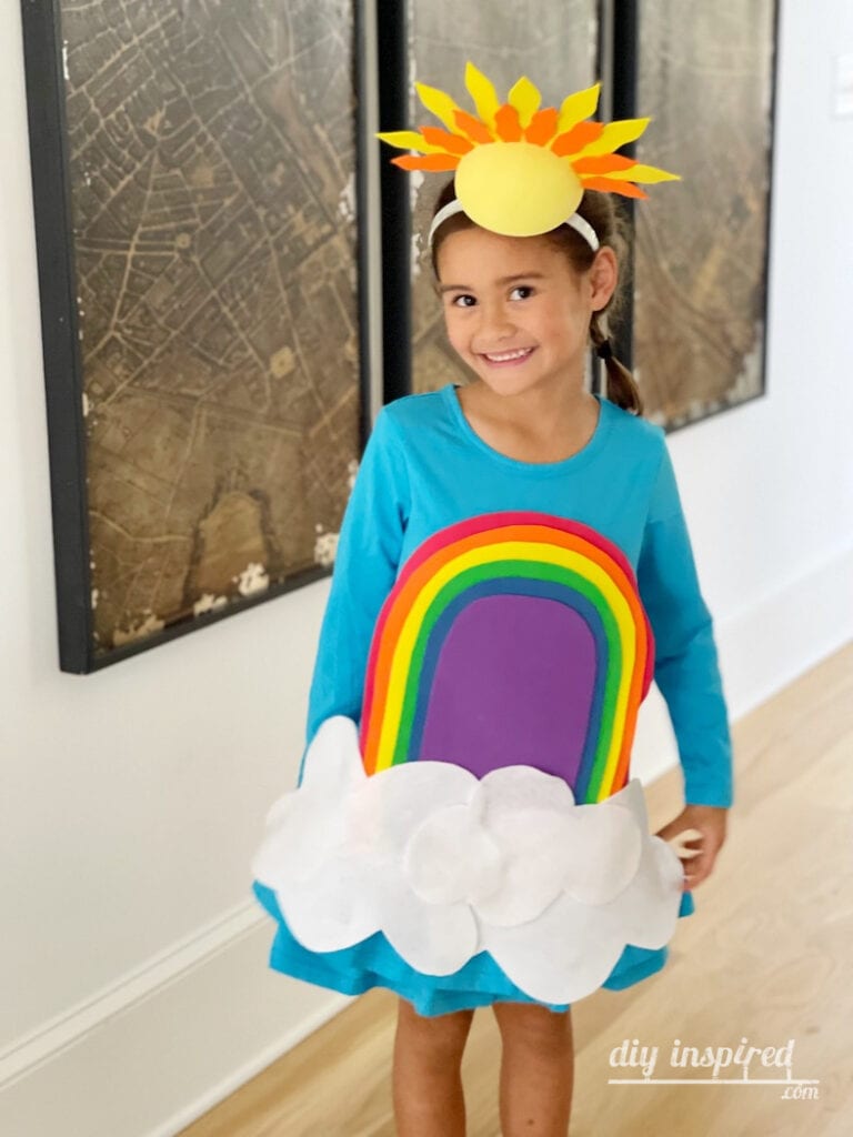 Rainbow Halloween Costume for Kids